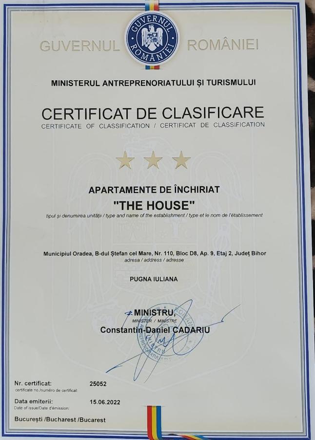The House Apartment Oradea Exterior foto